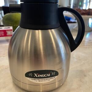 Xingcai Vacuum sealed coffee or tea pot in stainless steel NEW